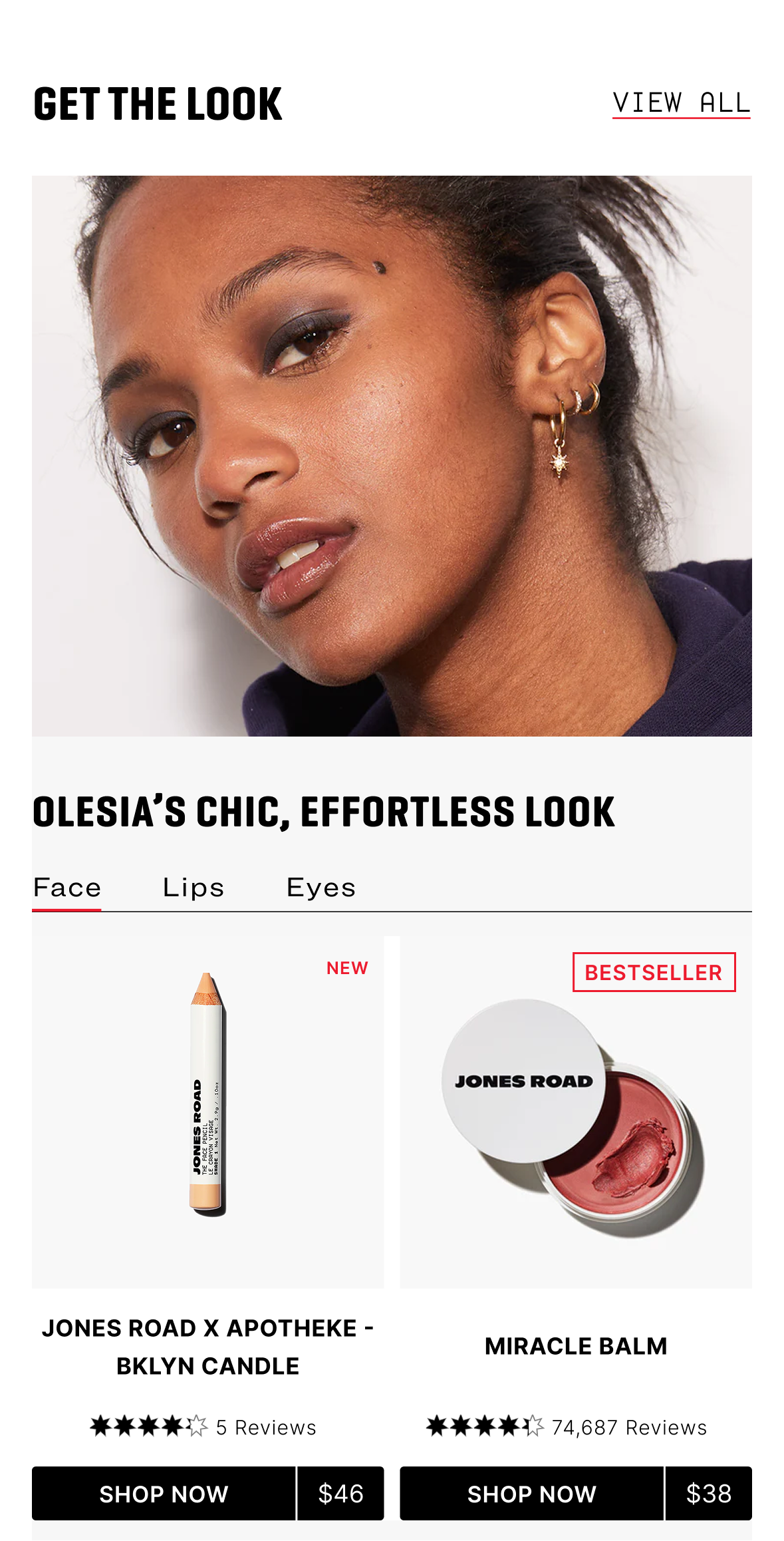 Get the look surface